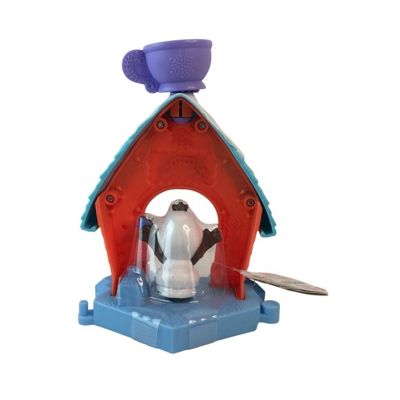 Fisher Price Little People Frozen Anna of Arendelle Elsas Palace Olaf Cocoa Cafe - Picture 9 of 10